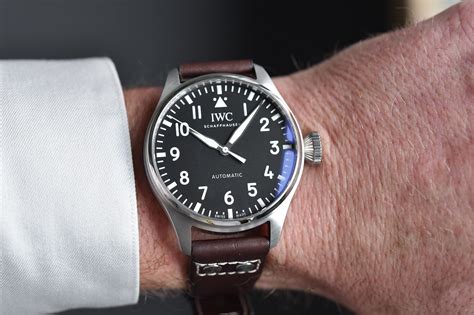 iwc big pilot 43 lug to-lug|iwc 43 review.